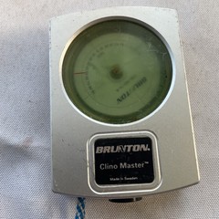 Brunton Clino Master Professional Sighting Compass Made In Sweden