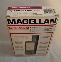 Magellan GPS Pioneer Satellite Navigator Model #63000 W/Box & Instruction Manual