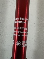 Hoover Dam 2-Piece Fitness Walking Poles Red