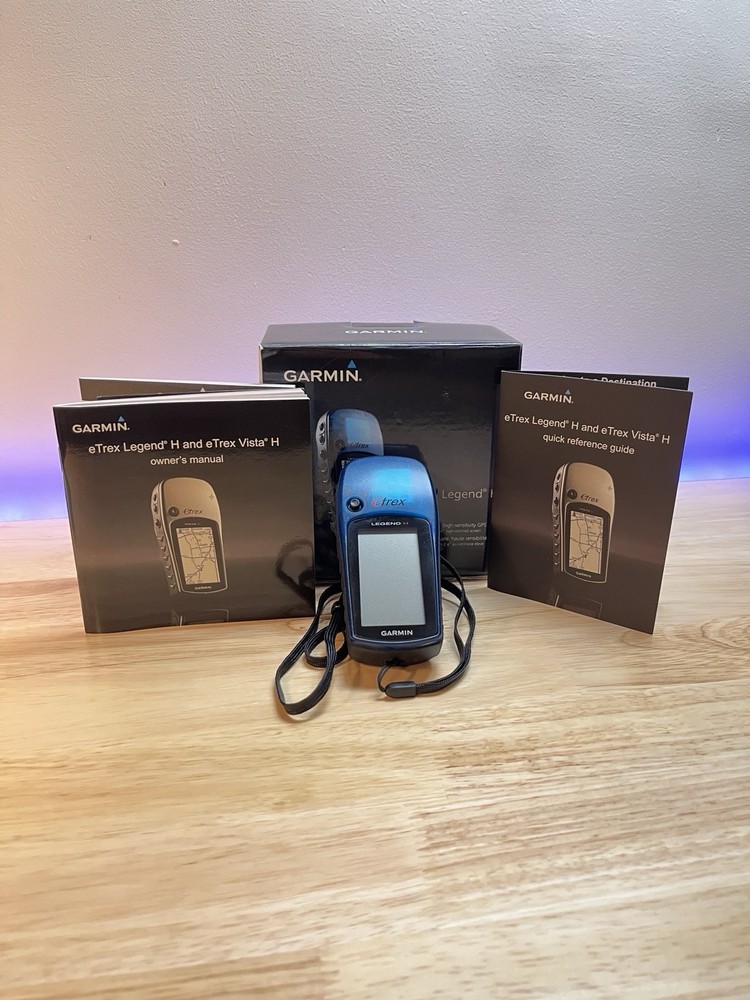 Garmin eTrex Legend H Rugged, High Sensitivity Handheld GPS Navigator