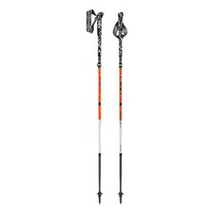 LEKI Skysolo FX.One Carbon Neon Orange/White/Black Trekking Poles (65620731)