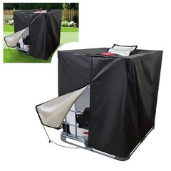 IBC Tote Cover Heavy-Duty Protection 210D Oxford Fabric Secure Attachment