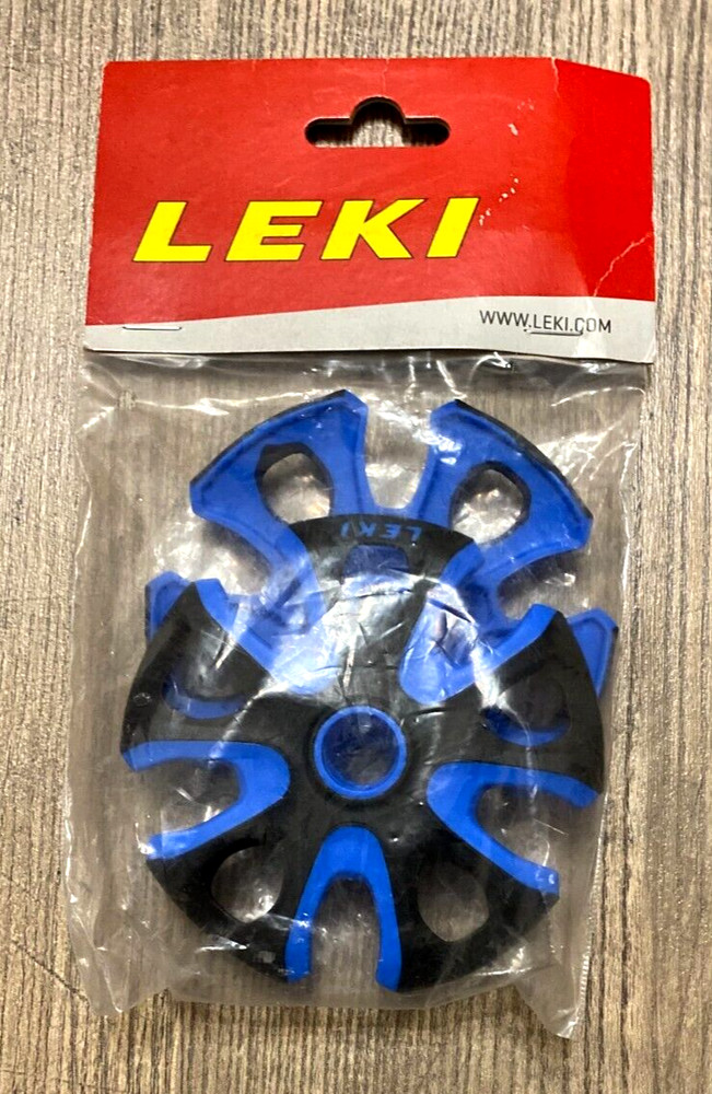 LEKI BIG Mountain BASKET 2K 95mm 1 Pair Blue