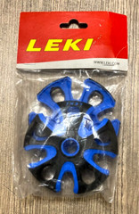 LEKI BIG Mountain BASKET 2K 95mm 1 Pair Blue