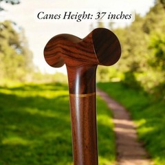 Wooden Walking Cane – Handcrafted in Central America, Luxury Laurel Wood