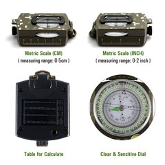 Eyeskey Tactical Survival Compass with Lanyard & Pouch | Waterproof & Impact …