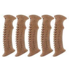 5pcs Cork Trekking Pole Handle Grip Replacement Cane Handle Adapter