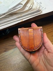 NEW $60 ROSS LONDON 1920 COMPASS W/LEATHER POUCH THOREAU QUOTE