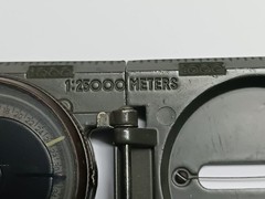 Military Lensatic Compass 1:25,000 Meter Scale Map Reading Navigation