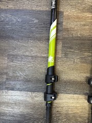 Trail Buddy UltraStrong Adjustable Walking Trekking Hiking Poles yellow/white