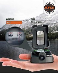 Lensatic Sighting Military Compass AF-4090, Aluminum Alloy Material is