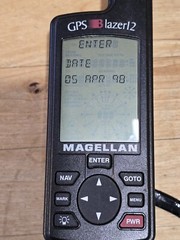 Magellan GPS Blazer 12 Satellite Navigator w/ Manual Outdoors/Hiking Tested EUC