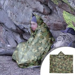 Camo Waterproof Raincoat for Motorcycle Riders and Outdoor Enthusiasts
