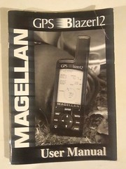 Magellan GPS Blazer 12 Satellite Navigator w/ Manual/case Outdoors/Hiking Works
