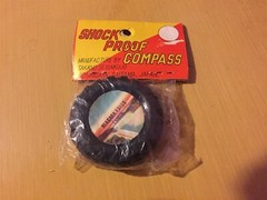 Vintage Tire Shaped Niagara Falls Shock Proof Compass – NIB Sakano Seisakujo