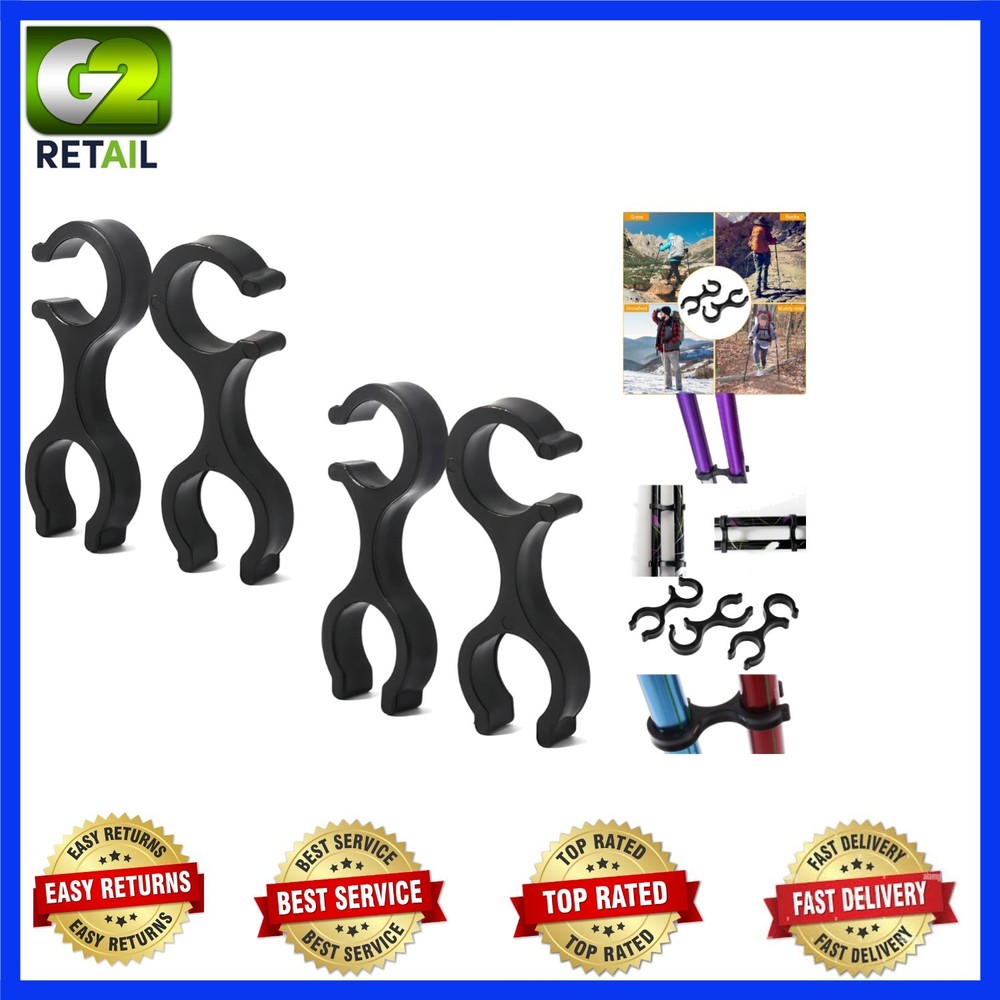 Durable Trekking Pole Tips Set with Snow & Mud Baskets for Ultimate Stability