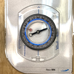 Brunton OSS Orbital Sighting System Baseplate Compass 10B 10 B Made in USA