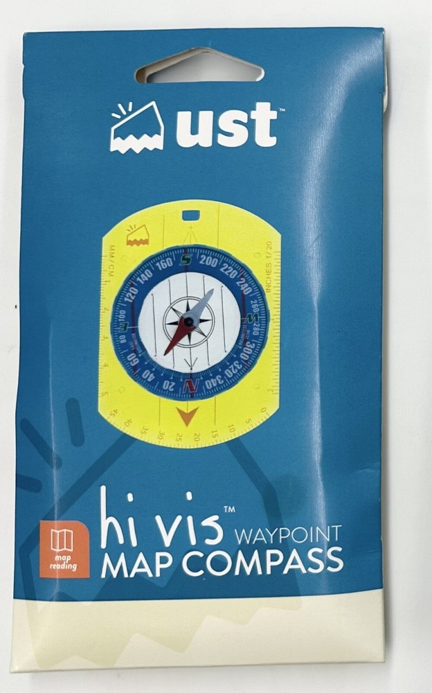 Ust Hi Vis Waypoint Map Compass: Navigate Safely with High Visibility