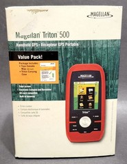 Magellan Triton 500 Topo Canada Bundle – Complete In Box