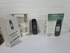 Lowrance GlobalMap 100 Handheld GPS Global Positioning System With VHS *