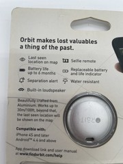 Orbit – Find Your Keys, Find Your Phone And Take A Selfie – Silver