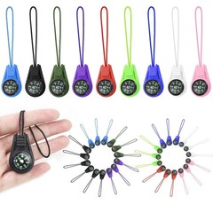 Mini Compass Keychain for Kids – Multi-Color Pocket Compass for Camping, Hiking