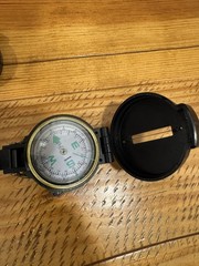 2 Vintage Engineer lensatic Compass 1 Japan Liquid Filled and 1 not liquid VGC