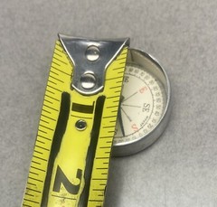 Vintage Small Tin Compass Japan