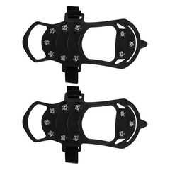 Slip Resistant 10 Tooth Ice Cleats for Hiking Climbing Outdoor Footwear