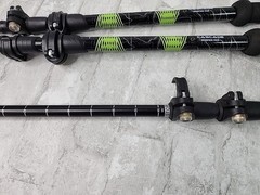 Cascade Mountain Tech Trekking Poles 54 inch Locking Cork Grip Lot of 3