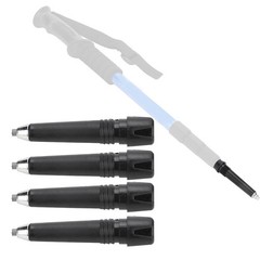 4 PCS Portable Replacement Rod Alpenstock Tip For Hiking Walking Treking