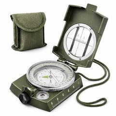 Military Lensatic Compass, Hiking Compass for Survival – Water-Resistant