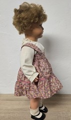 Old Celluloid Celluloid Doll Doll 57cm Sleep Eyes Collectors Vintage
