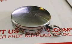 Vintage Camp Trails Company Compass Monogram D Made In Japan Stainless Steel