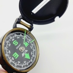 Vintage YCM LENSATIC COMPASS Made in Japan