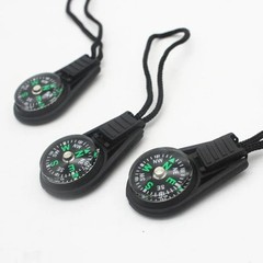 Portable Mini Pocket Compass with Lanyard Waterproof Hiking Survival Compass