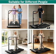 Walking Pad Handle Bar Only – Adjustable Heights Walking Pad Handrail for Differ