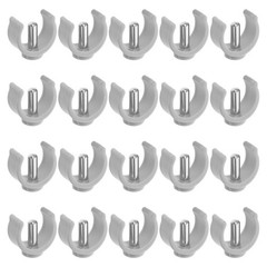 20PCS C-Shape Clamp Pin: C-Shape Clips Replacement Lock Bracket Parts, Cane