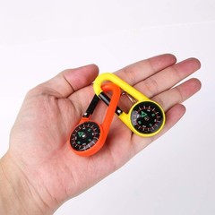 Carabiner Compasses for Kids Toy Compass Belt Clips School Prizes Party Favor…