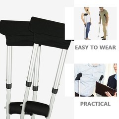 Soft Crutch Cushions Walking Stick Armpits Pad Underarm Pads Padding