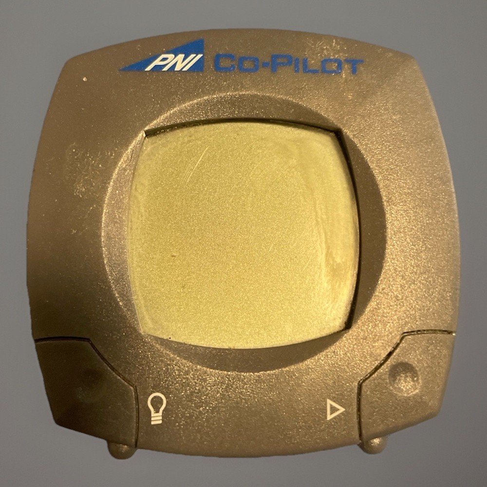 PNI Co-Pilot V550 Handheld Digital Compass & Alarm Phone-free Bugout RARE