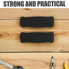 2Pcs Durable Sponge Crutch Handle Grips Non Slip Thick Hand Grip for Seniors