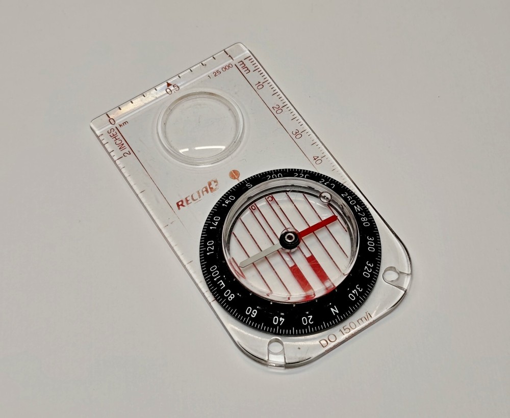 Vintage Recta DO 150 Pathfinder Compass Swiss Made Baseplate Navigation Tool