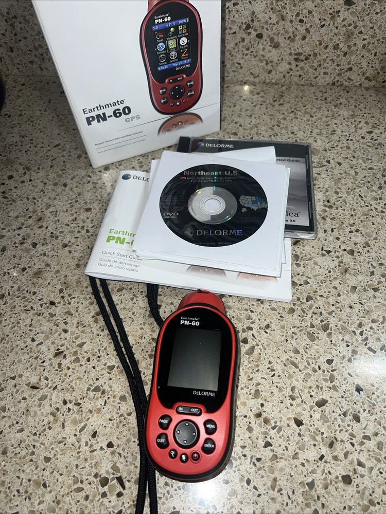 DeLorme Earthmate PN-60 Handheld Read