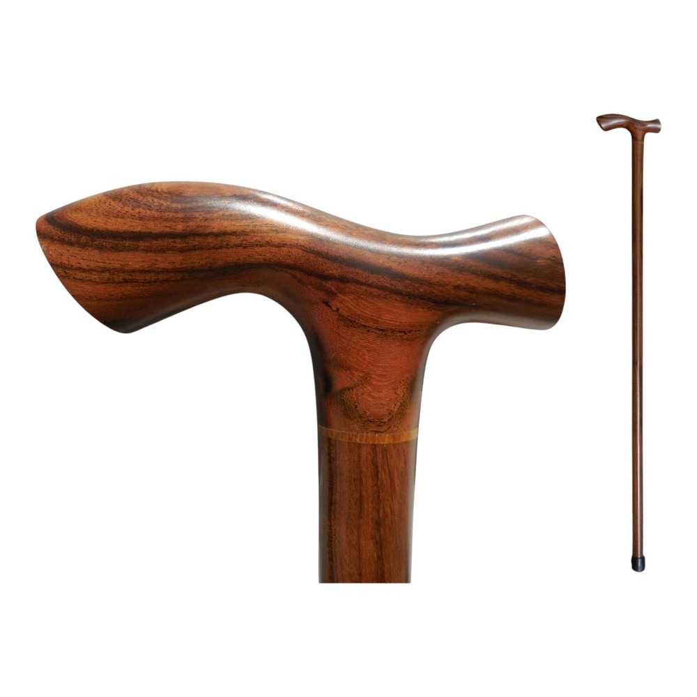 Wooden Walking Cane – Handcrafted in Central America, Luxury Laurel Wood
