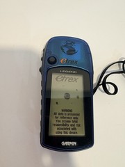 Garmin eTrex Legend Adventure Pack Bundle Blue In Original Box