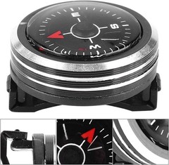 1Pc Slip-On Watch Band Compass, Mini Watch Strap Button Compass, Wrist-Mount …