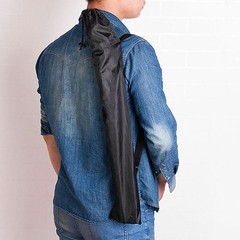 2Pcs Black Oxford Cloth Trekking Pole Carrying Bag for Hiking Alpenstock Storage