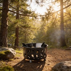 Camping Stove Electronic Gas Stove Camping Gear Foldable Camping Equipment