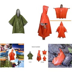 Compact Rain Gear Thermal Outerwear 210T Polyester Material Lightweight 80g
